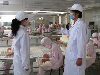 河北省南和县质监局进行食品企业专项检查